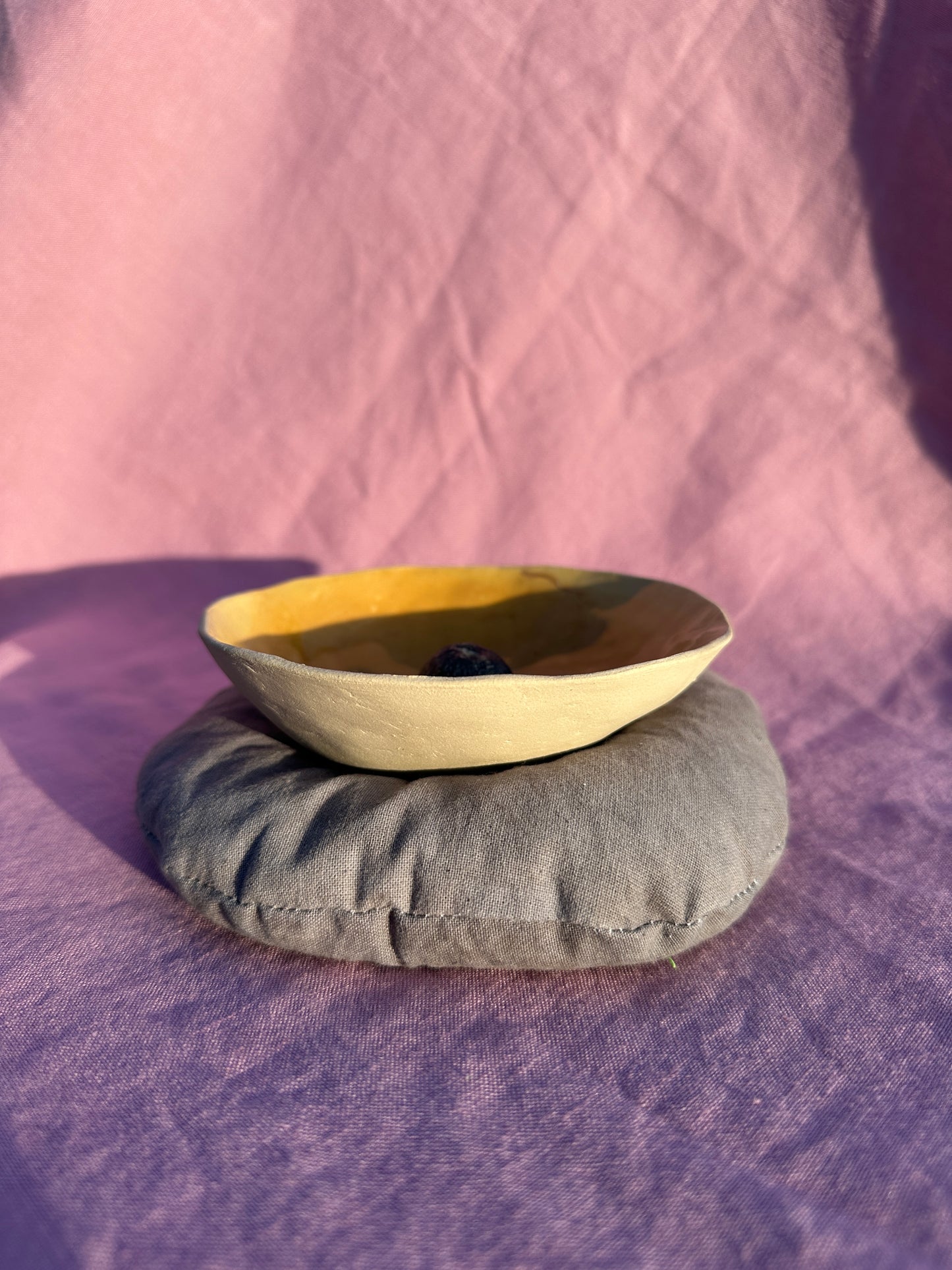 Ceramic Bowl and Incense Holder β Logwood